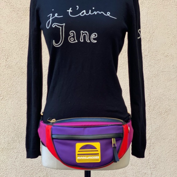 Marc Jacobs Handbags - MARC JACOBS Nylon Multicolor Fanny Pack +dust bag